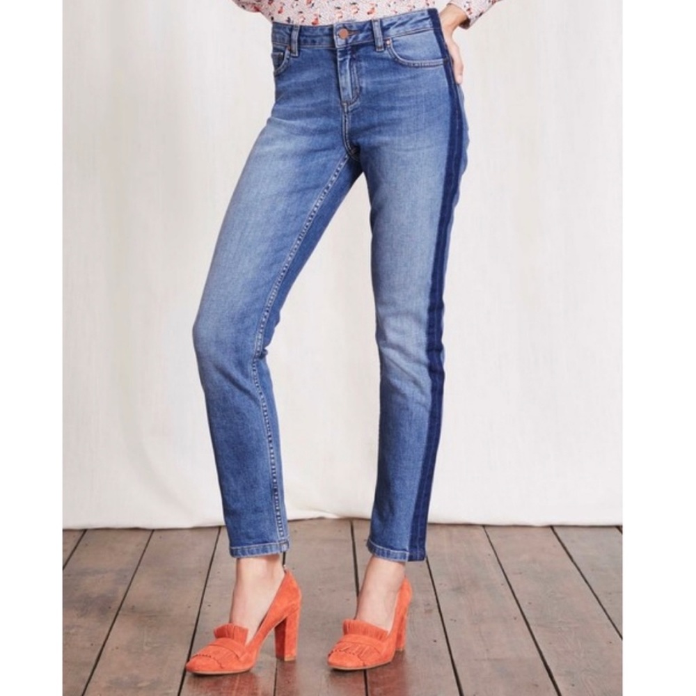 Boden The Cavendish Girlfriend Side Stripe Jean 8P